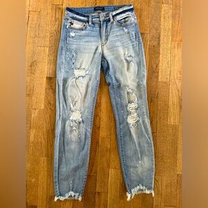 Judy Blue Paint Splatter Jeans